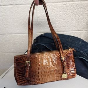 Brahmin Brown leather handbag
